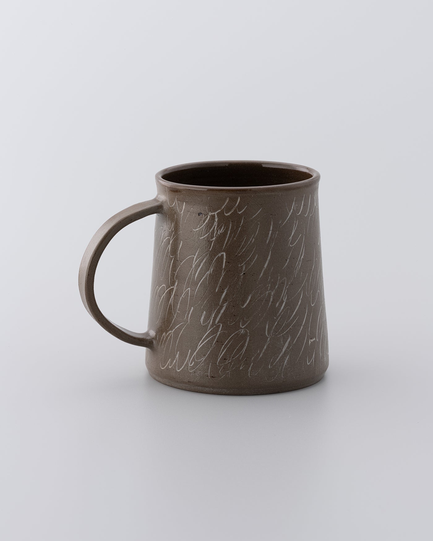 Drawing Mug Brown 07