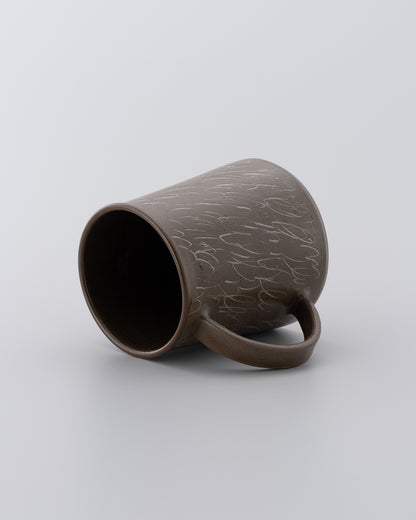 Drawing Mug Brown 07