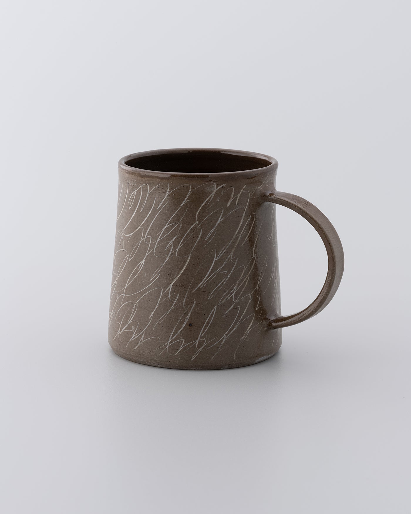Drawing Mug Brown 08