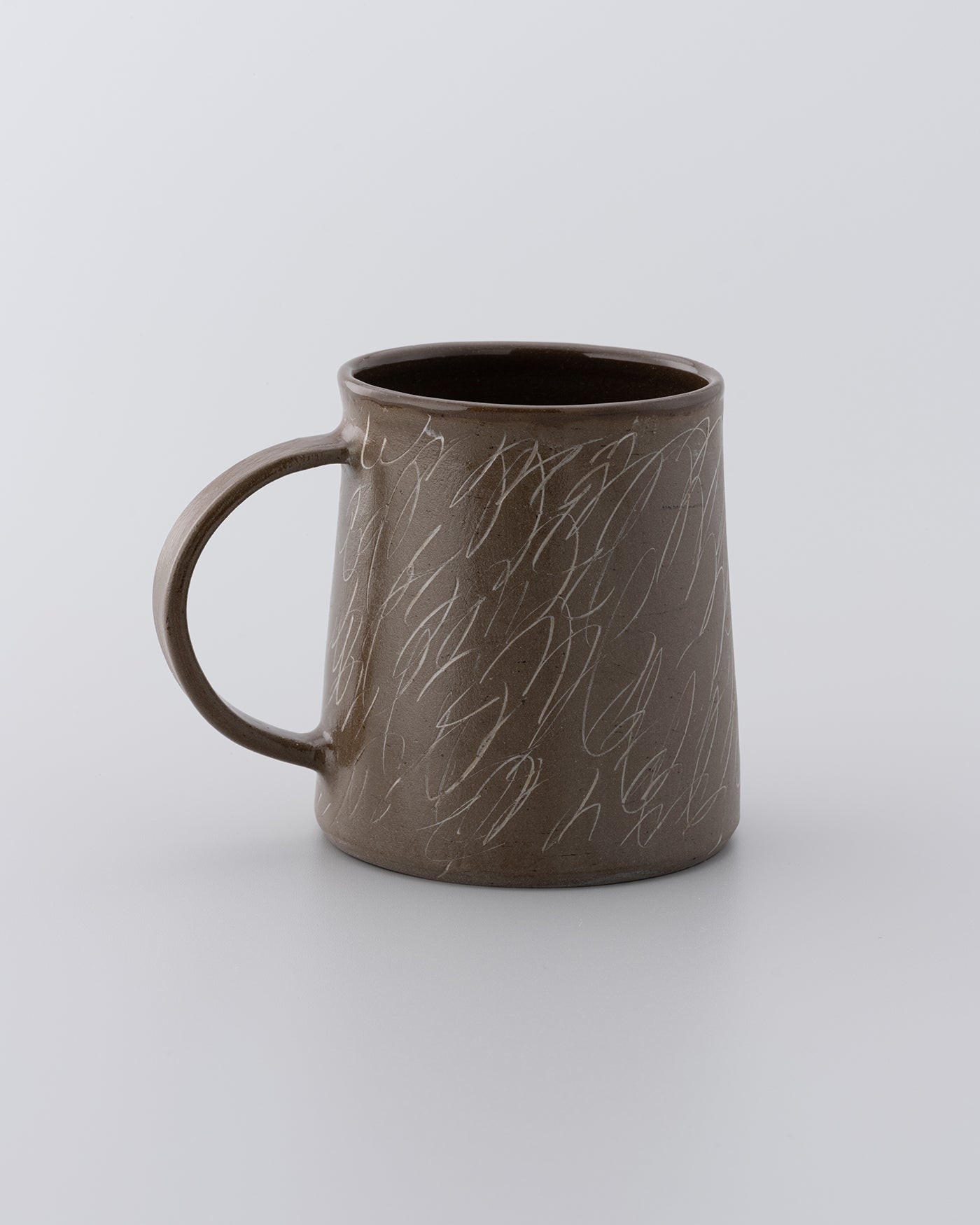 Drawing Mug Brown 08