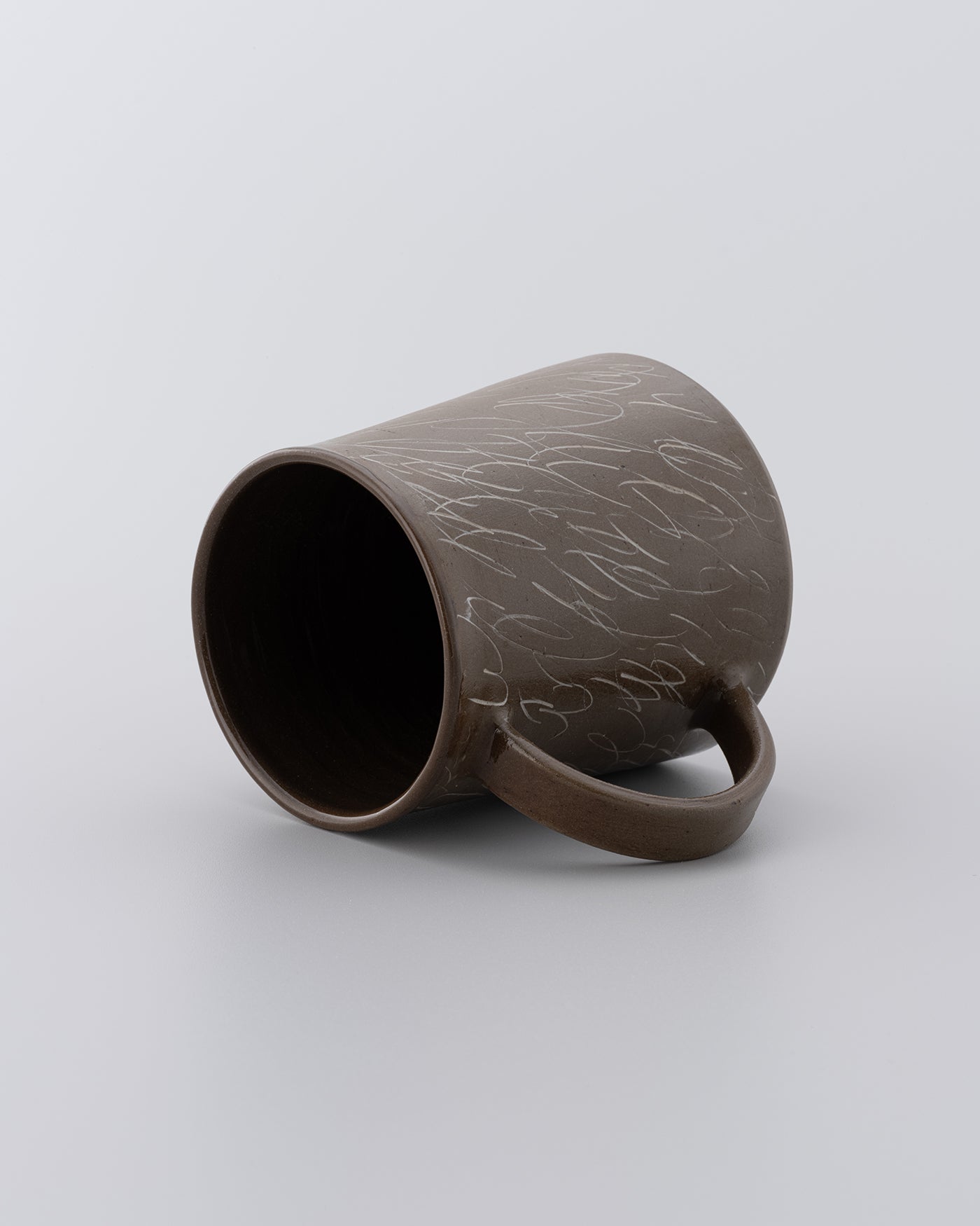 Drawing Mug Brown 08