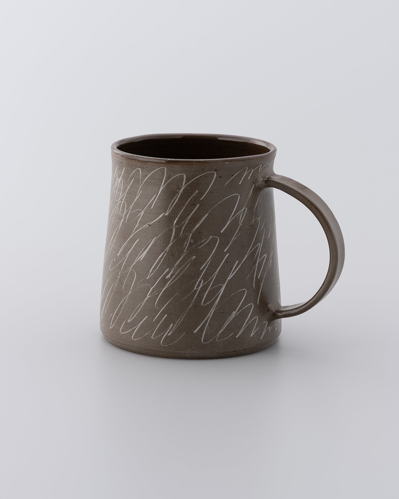 Drawing Mug Brown 09