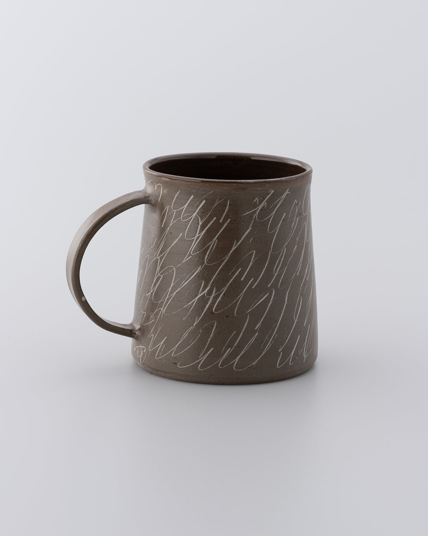 Drawing Mug Brown 09