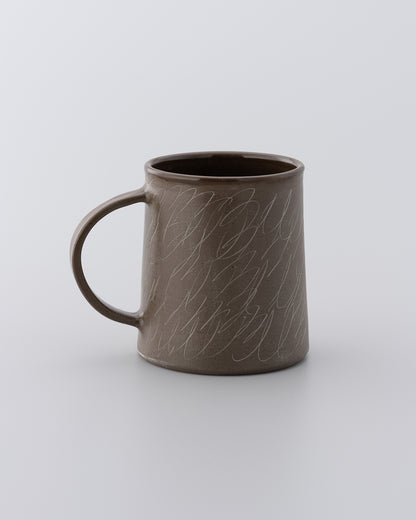 Drawing Mug Brown 10