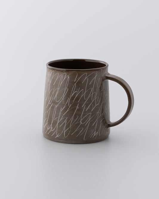 Drawing Mug Brown 12