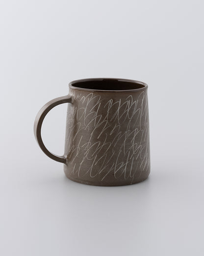 Drawing Mug Brown 12