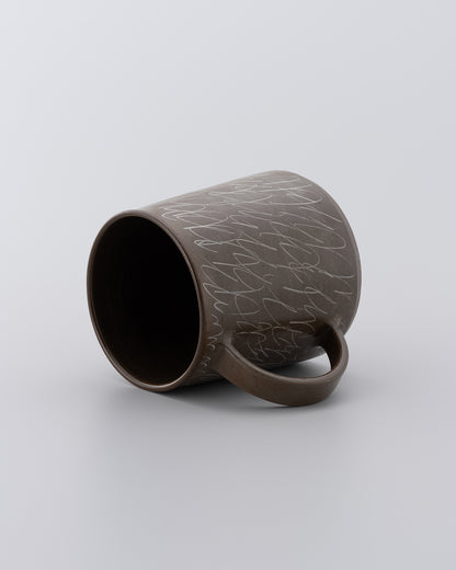 Drawing Mug Brown 12
