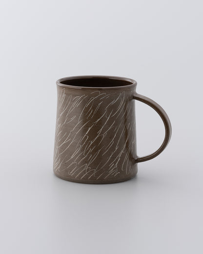 Drawing Mug Brown 13