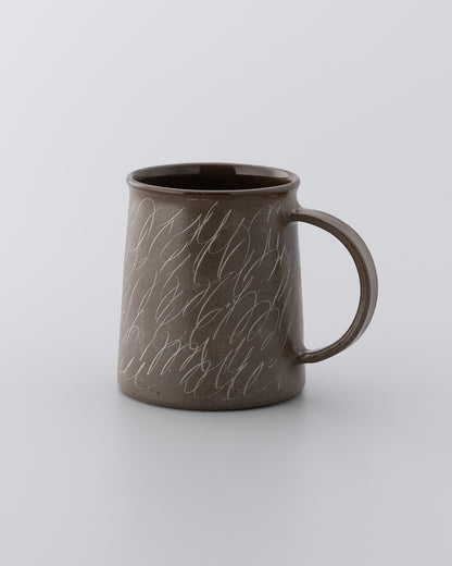 Drawing Mug Brown 14