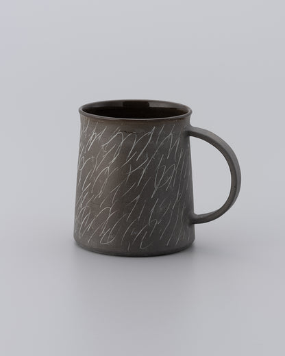 Drawing Mug Matte Gray 02