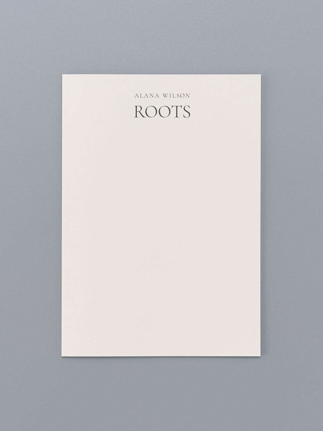 アラーナ・ウィルソン「ROOTS」