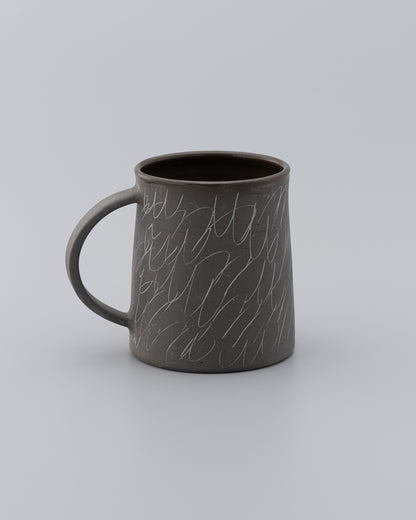 Drawing Mug Matte Gray 02