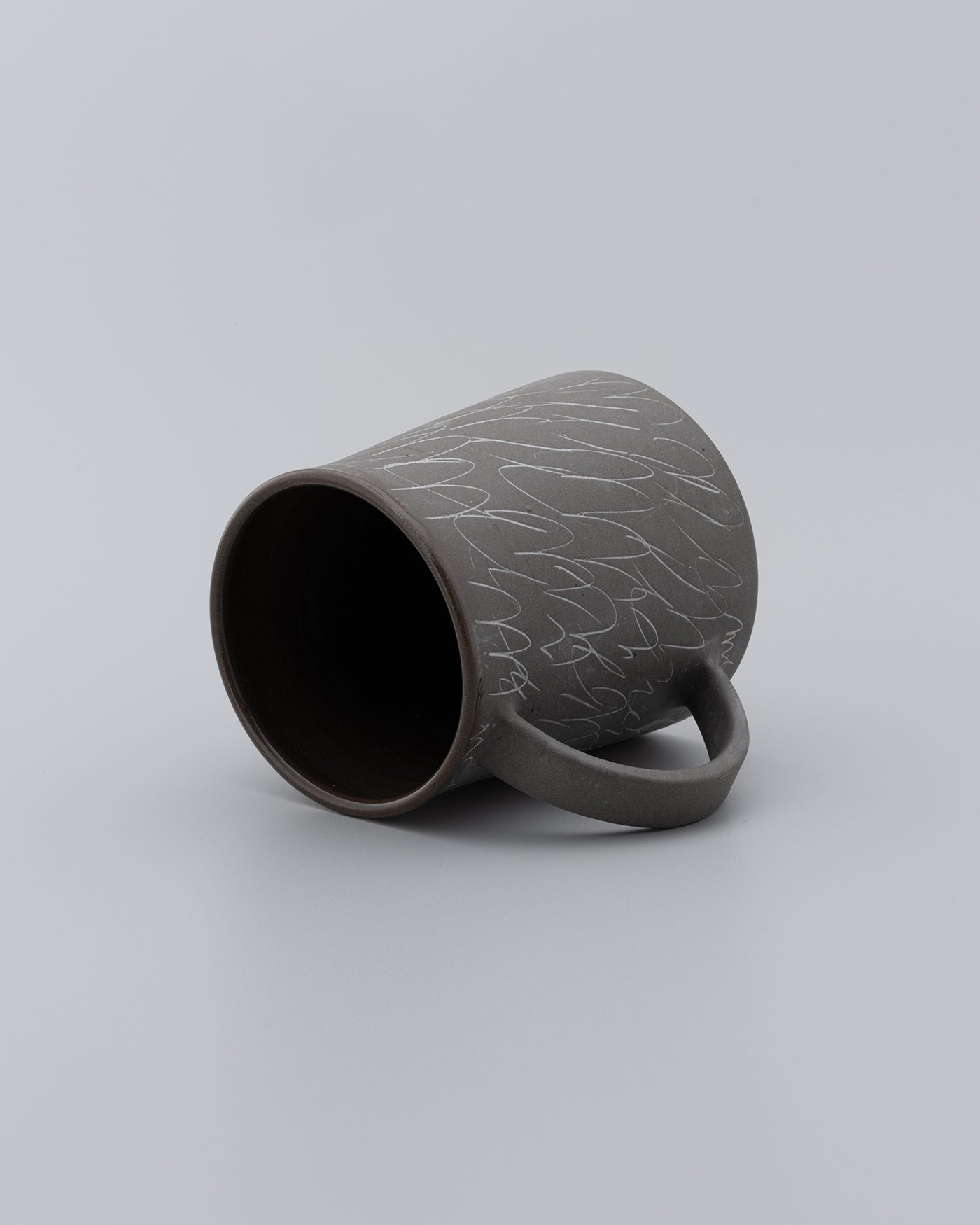 Drawing Mug Matte Gray 02