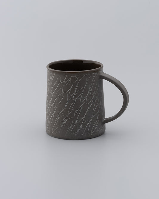 Drawing Mug Matte Gray 03