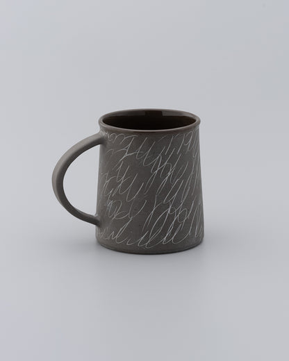 Drawing Mug Matte Gray 03