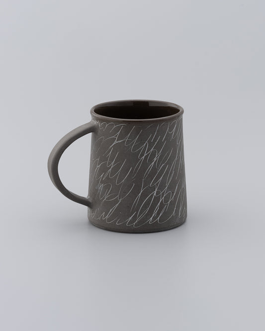Drawing Mug Matte Gray 03