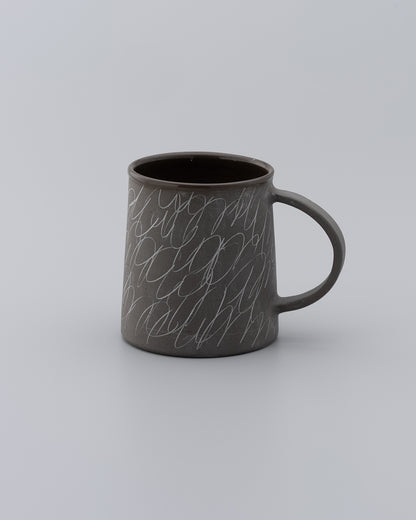 Drawing Mug Matte Gray 04