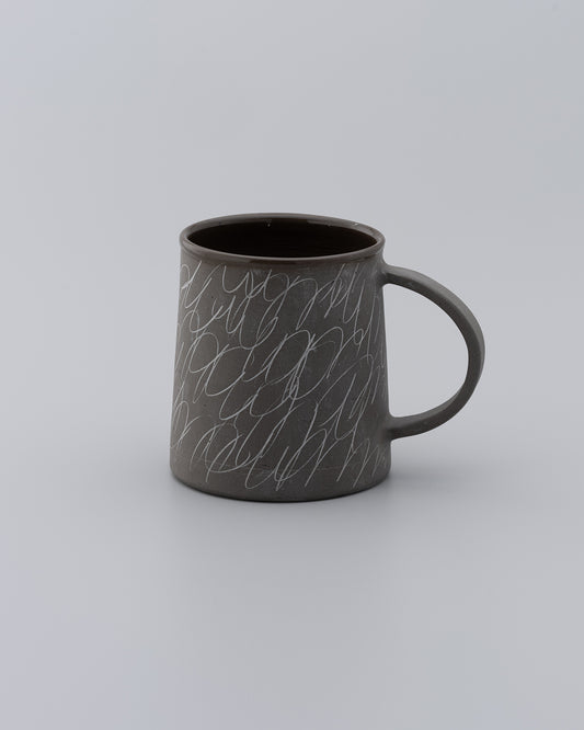 Drawing Mug Matte Gray 04