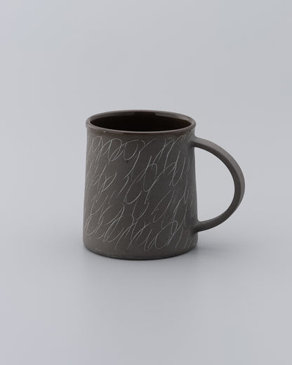 Drawing Mug Matte Gray 05