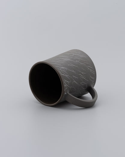 Drawing Mug Matte Gray 05