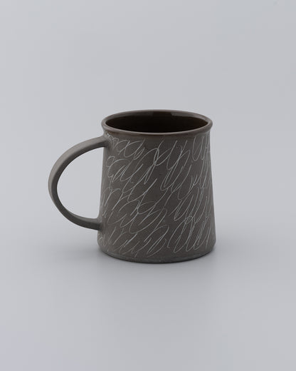 Drawing Mug Matte Gray 07
