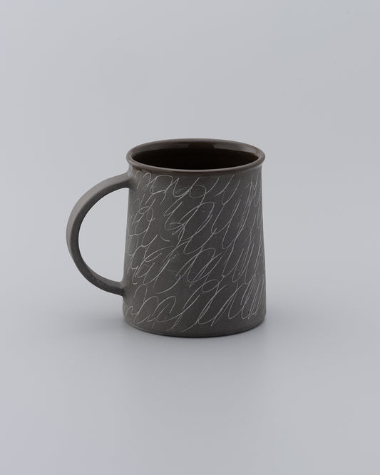 Drawing Mug Matte Gray 08