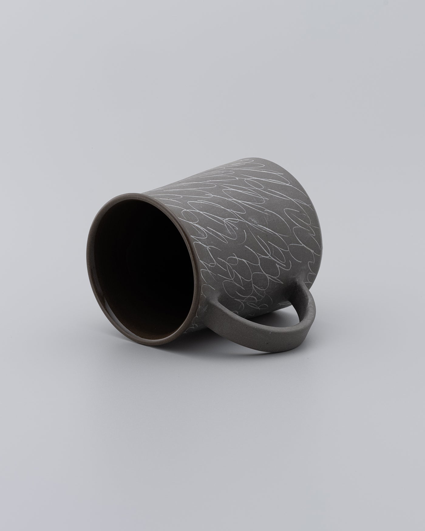 Drawing Mug Matte Gray 08