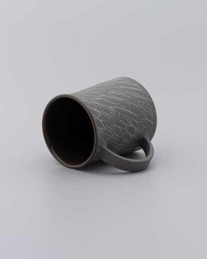 Drawing Mug Matte Gray 08