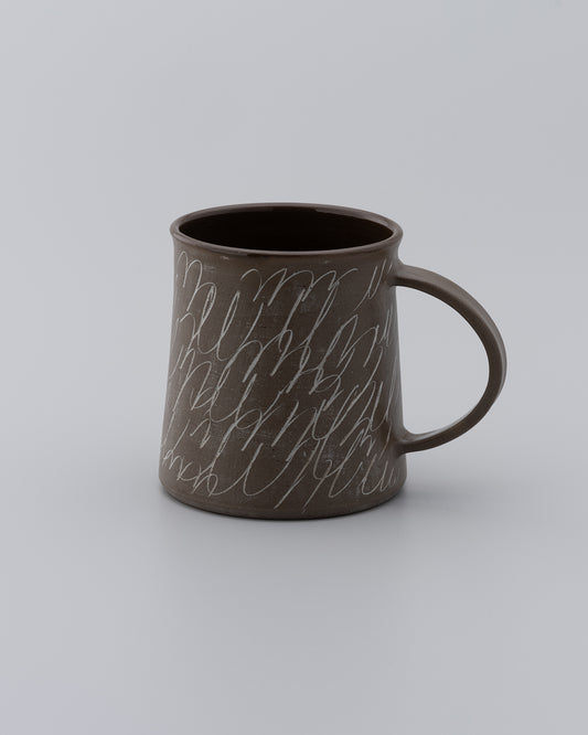 Drawing Mug Brown 01