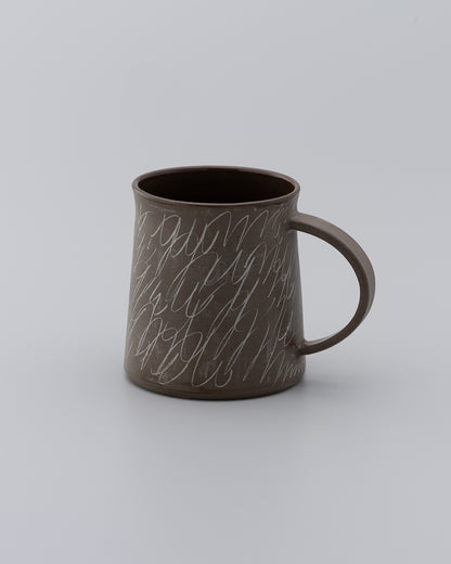Drawing Mug Brown 02