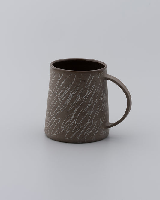 Drawing Mug Brown 03