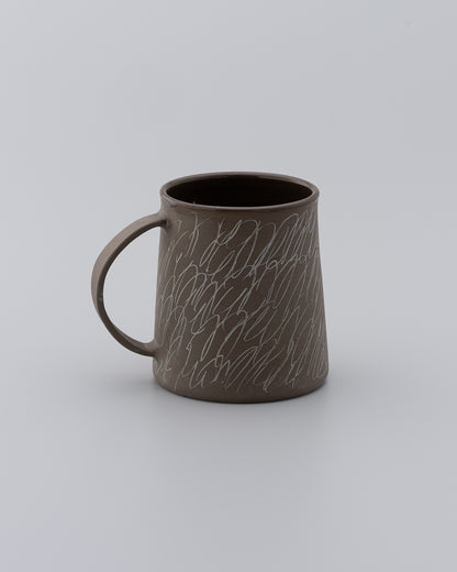 Drawing Mug Brown 03