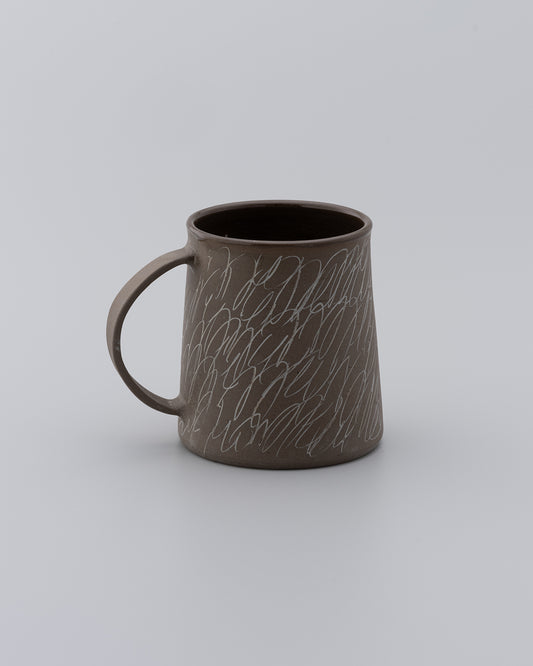 Drawing Mug Brown 03