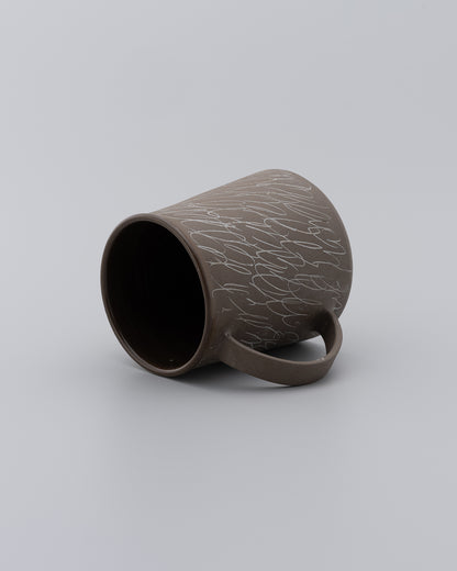 Drawing Mug Brown 03