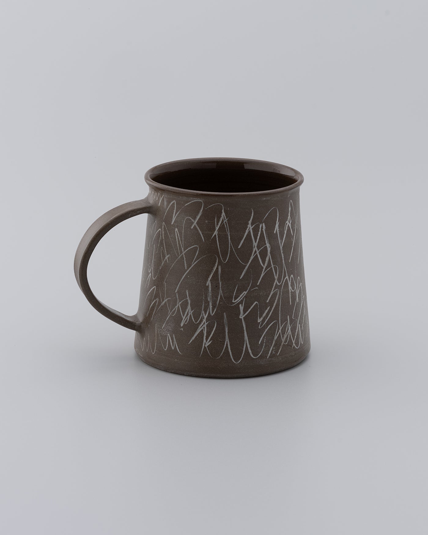 Drawing Mug Brown 06