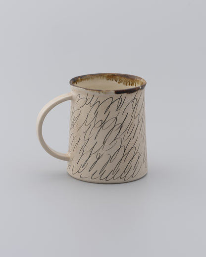 Drawing Mug White 06