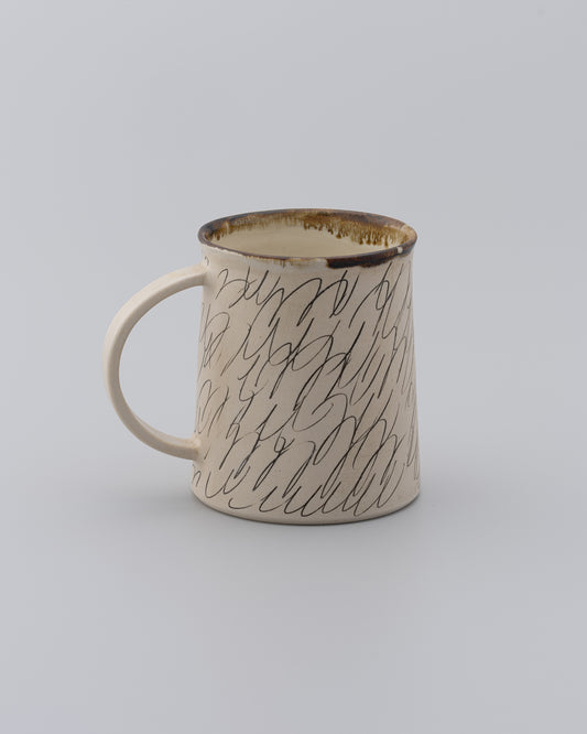 Drawing Mug White 06