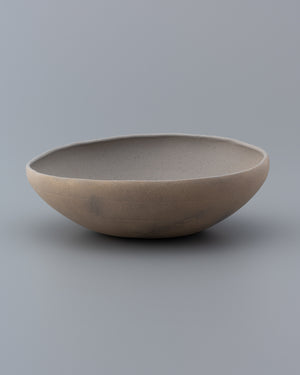 Shallow Bowl L Gray 01